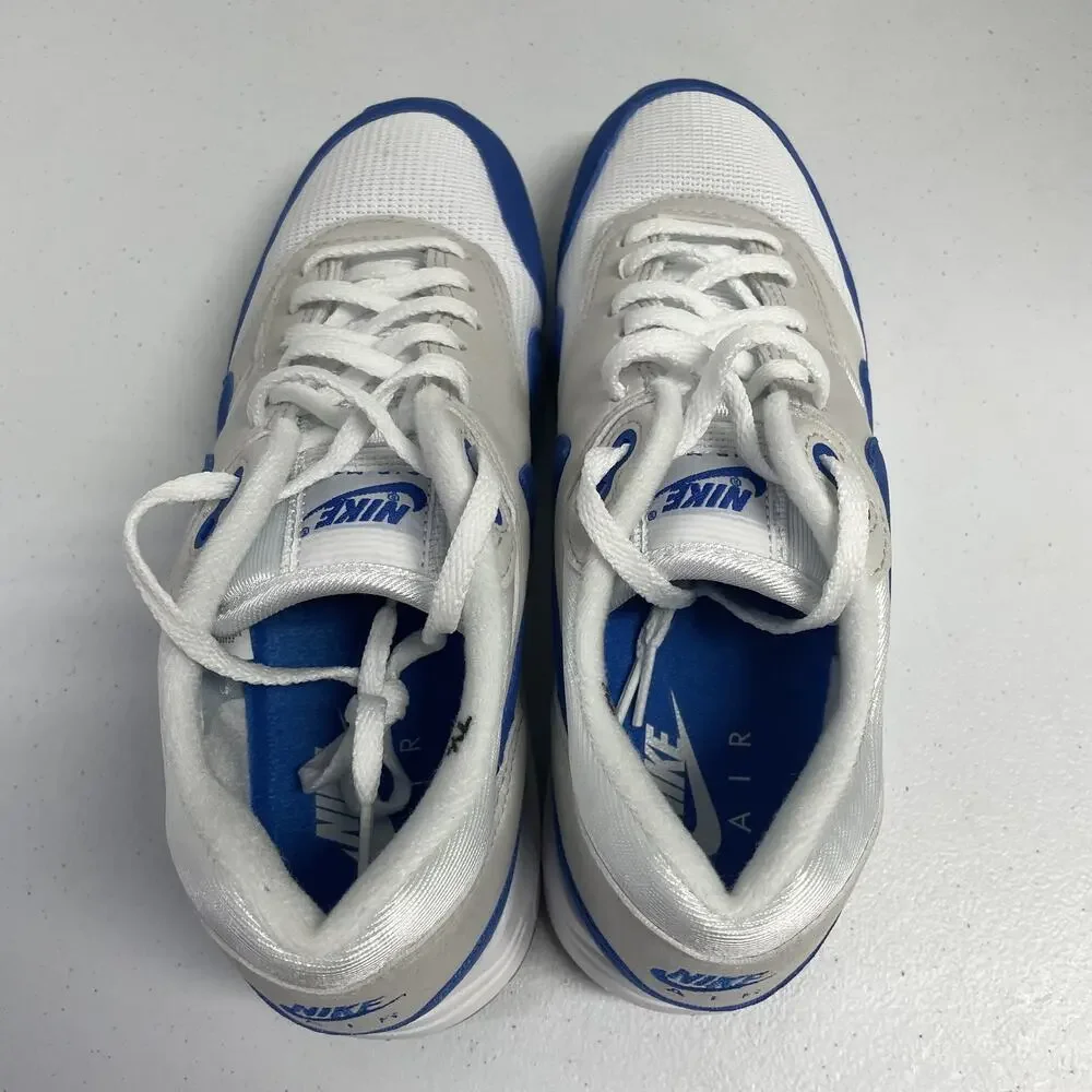 Nike Air Max 1 '86 OG Big Bubble Royal Blue DO9844 101 Size 7.5 Women White